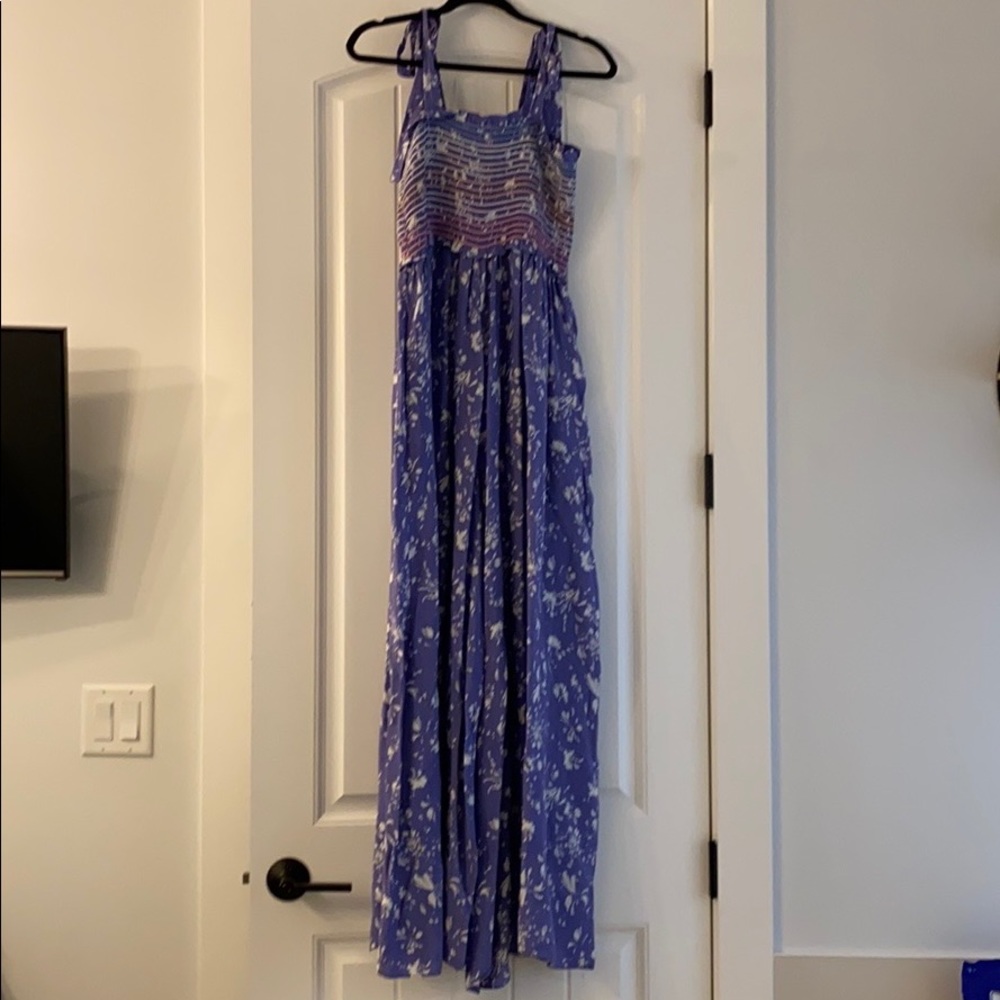 Free people NWT floral jumpsuit